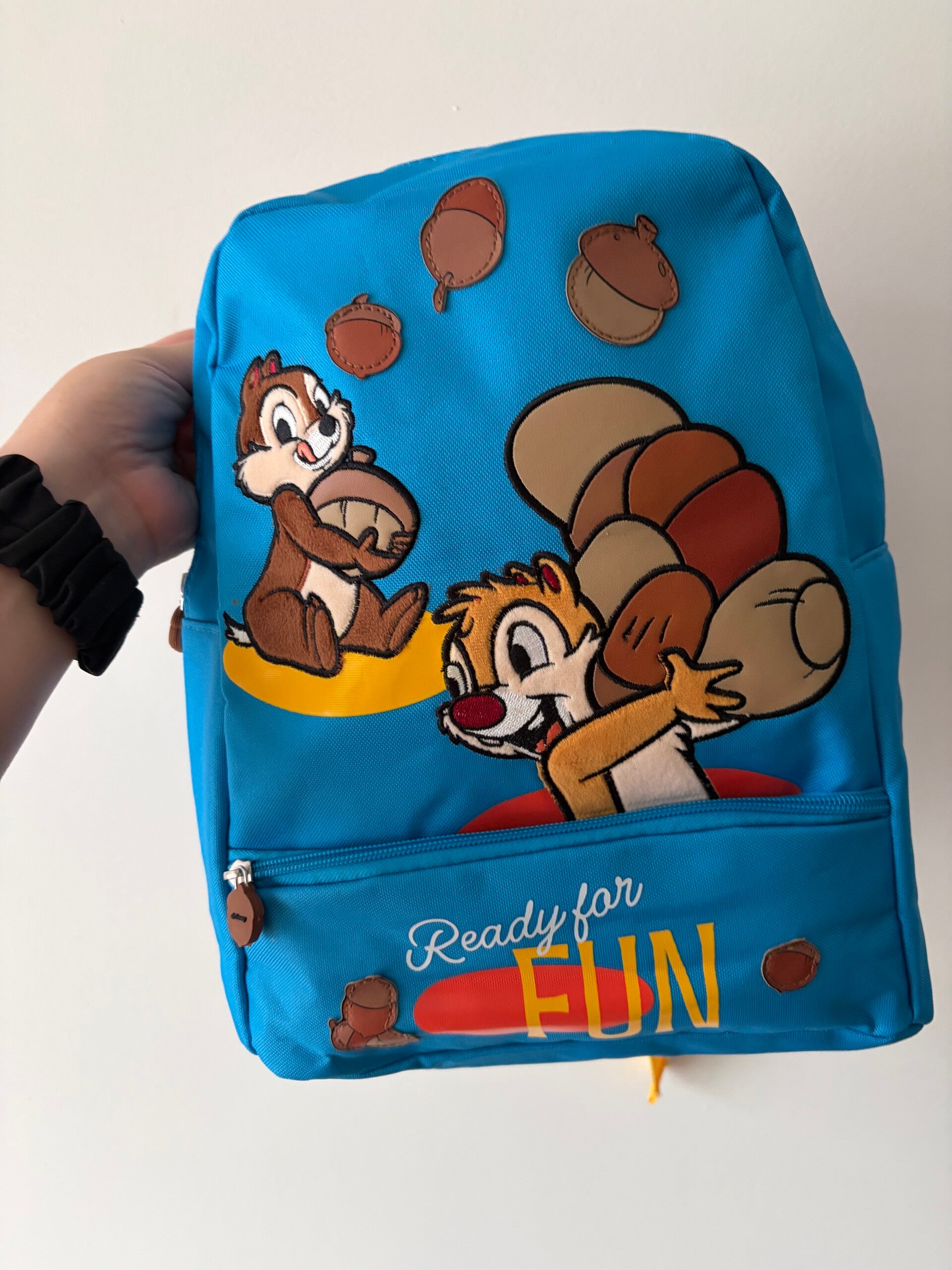 Kids rugzak Pluto Knabbel en Babbel Tic et Tac Chip and Dale ready for fun