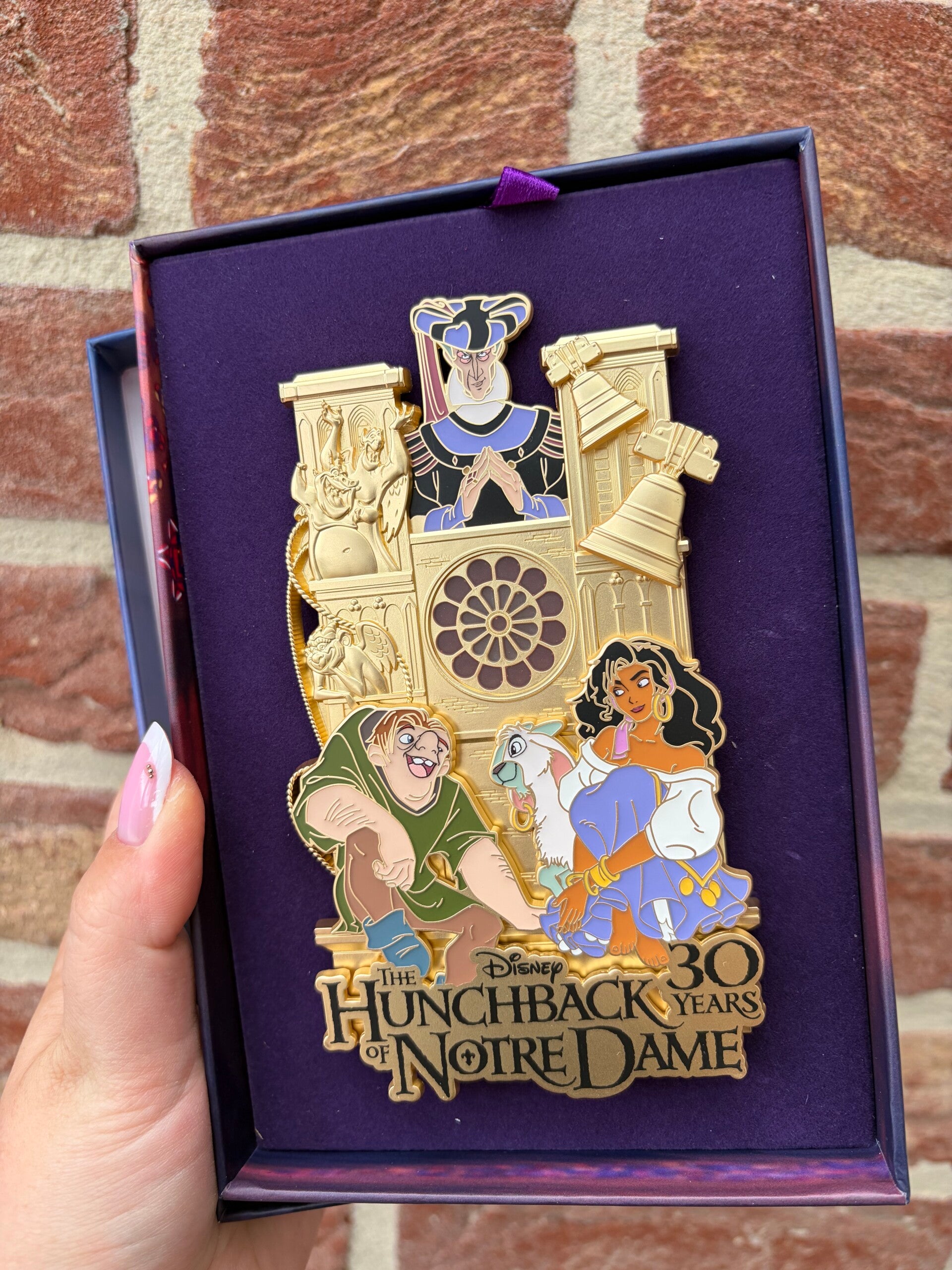 Pin Klokkenluider van de Notredame Quasimodo 30 jaar
