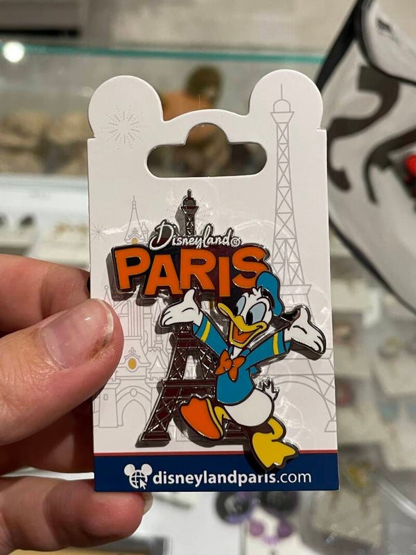 Pin 100 Eiffeltoren Paris Donald duck