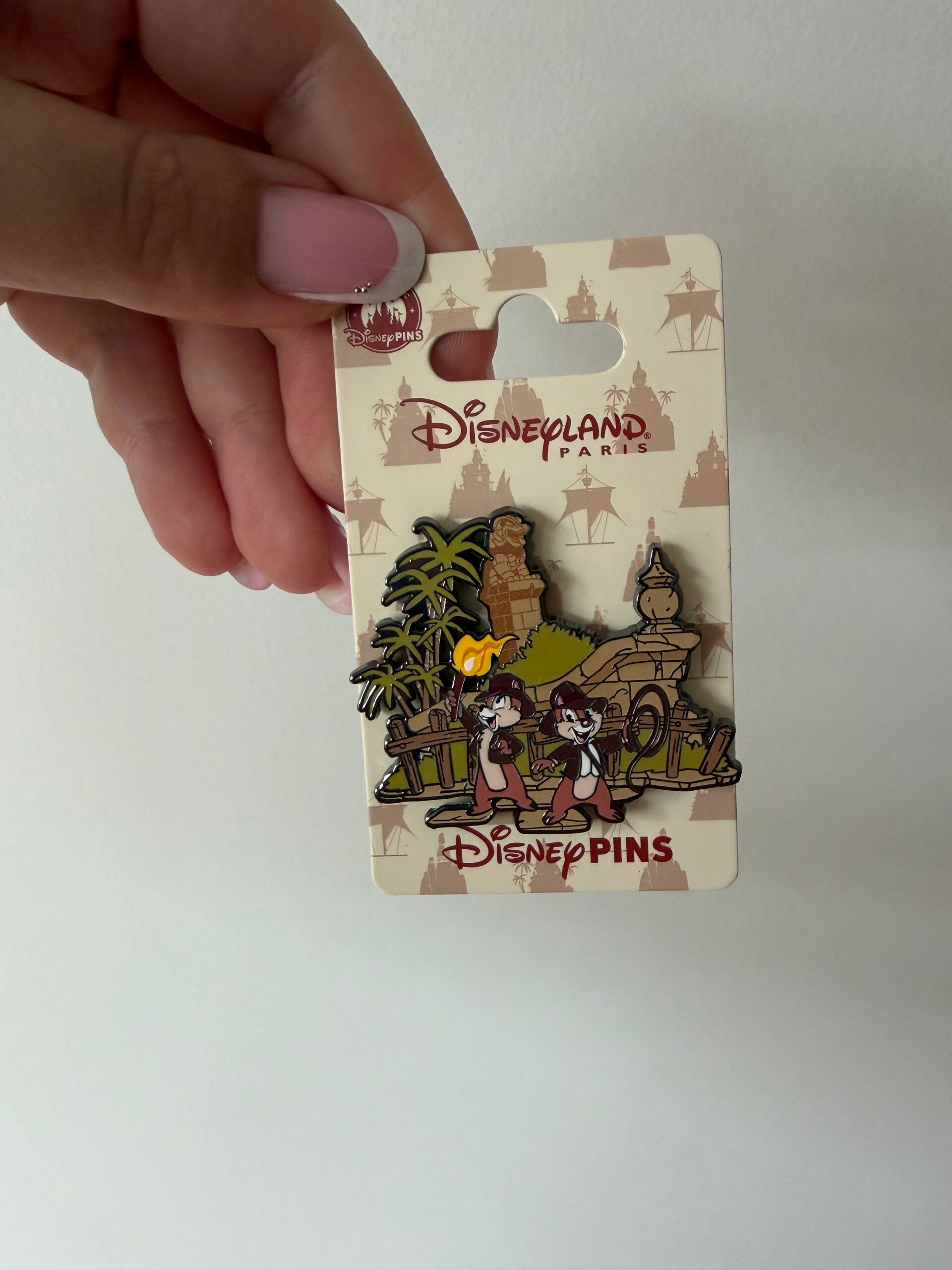 Pin Indiana Jones Knabbel en Babbel Tic et Tac Chip and Dale