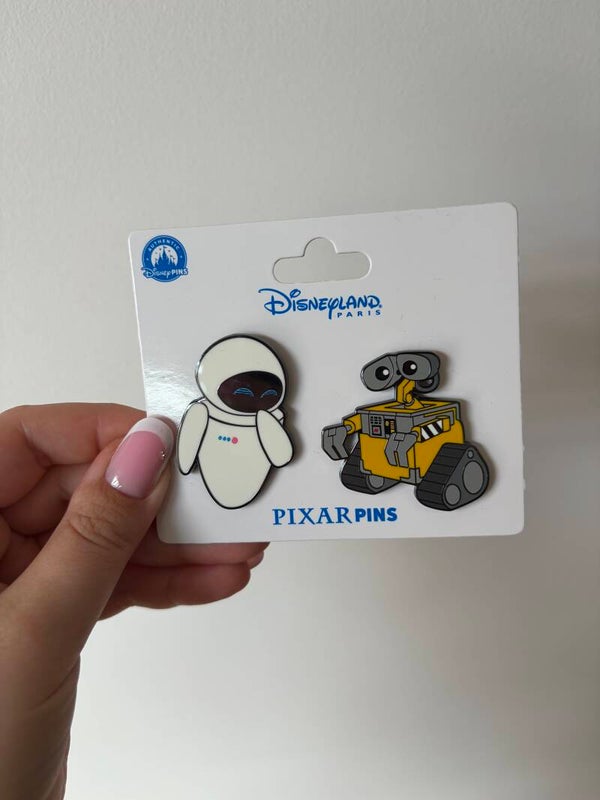 Pinset WALL-E en Eve