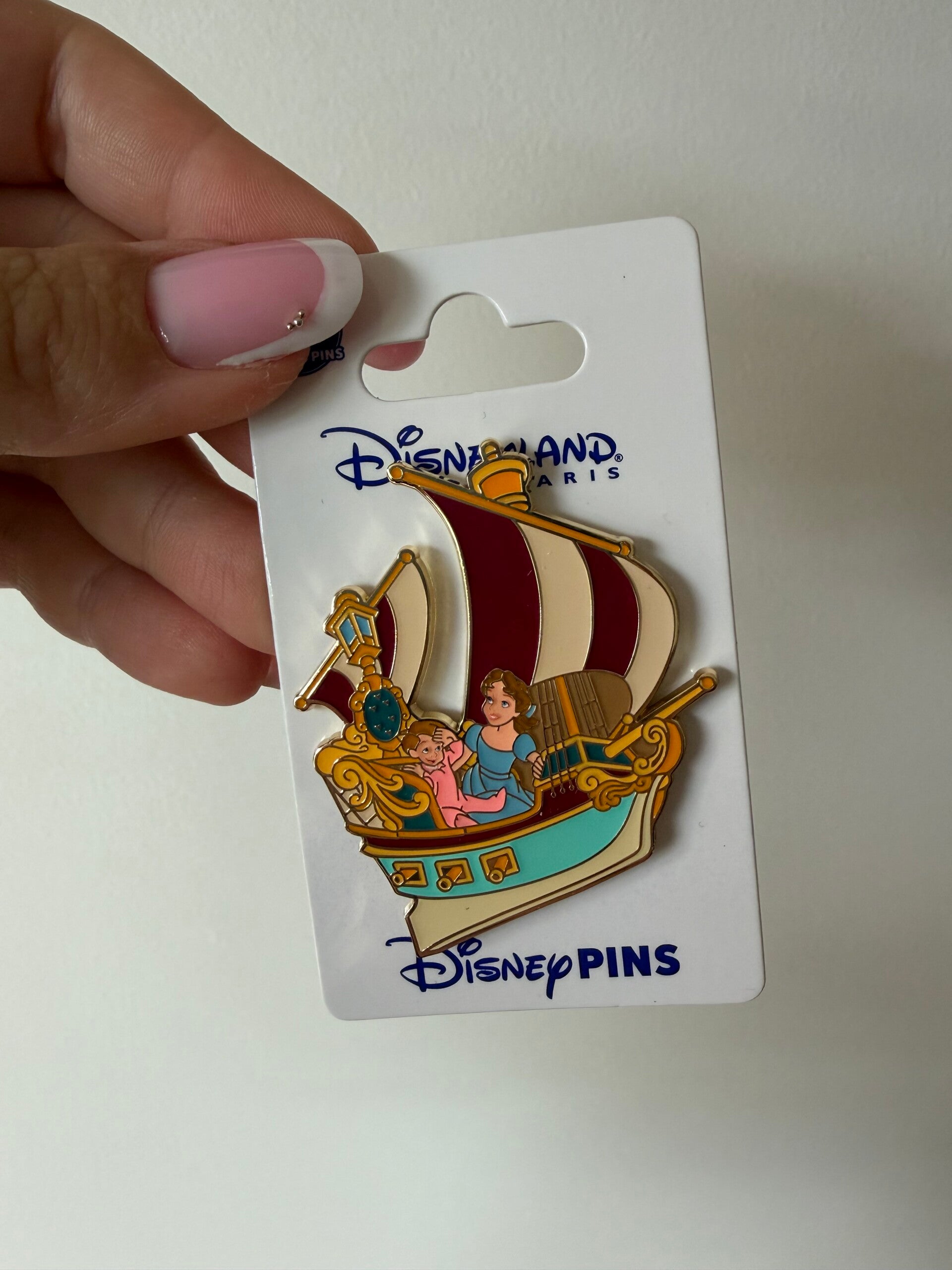 Pin Peter Pan boot rood