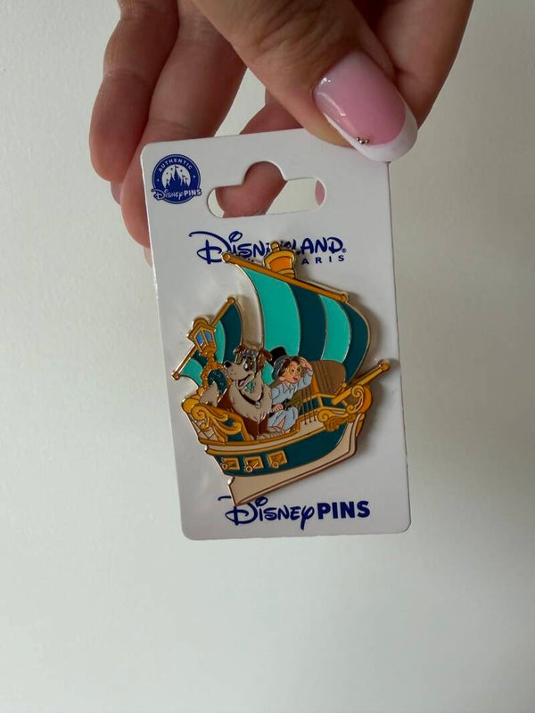 Pin Peter Pan boot blauw
