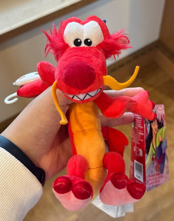 Schouderknuffel Mushu Mulan