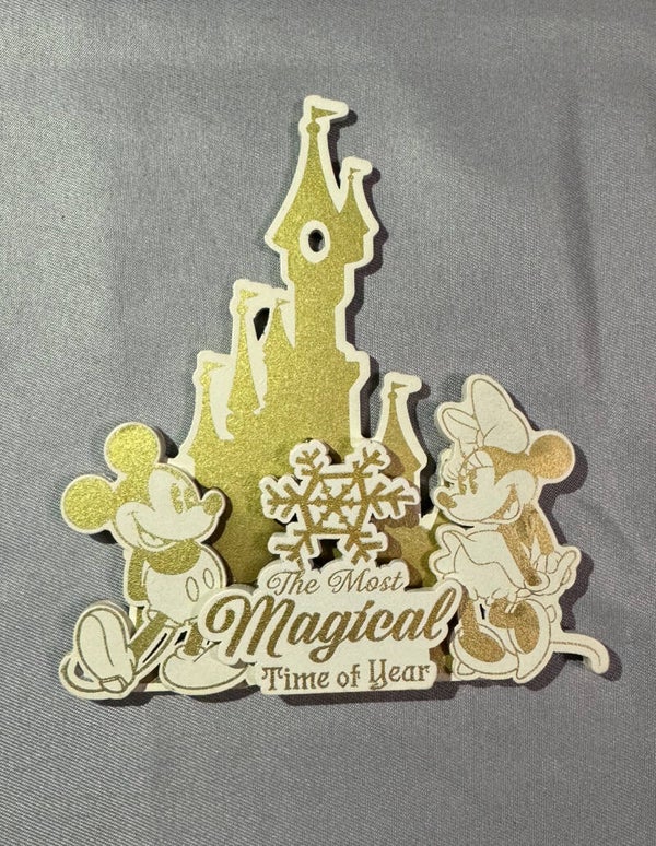 Magneet winter kerst