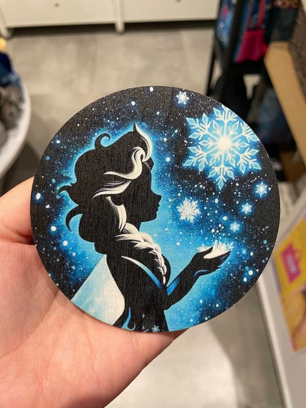 Coaster/ onderzetter Elsa Frozen