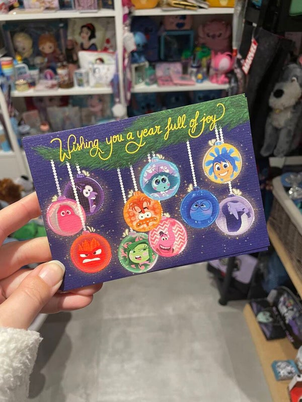 Kerstkaart Inside out 2