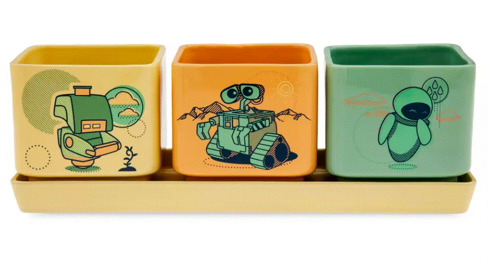 Bloempottenset Wall-e Eve