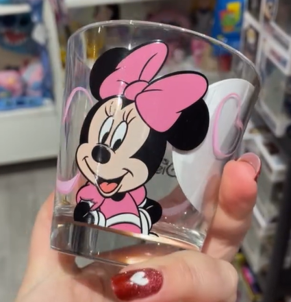 Glas Minnie Mouse