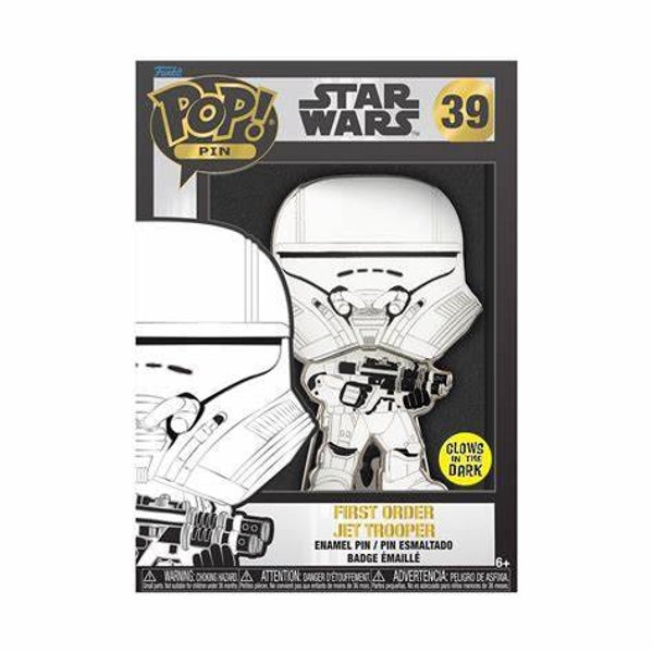 Pin Pop! star wars first order jet trooper 39