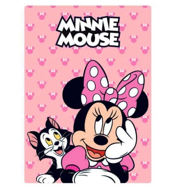 Deken Minnie Mouse en Figaro