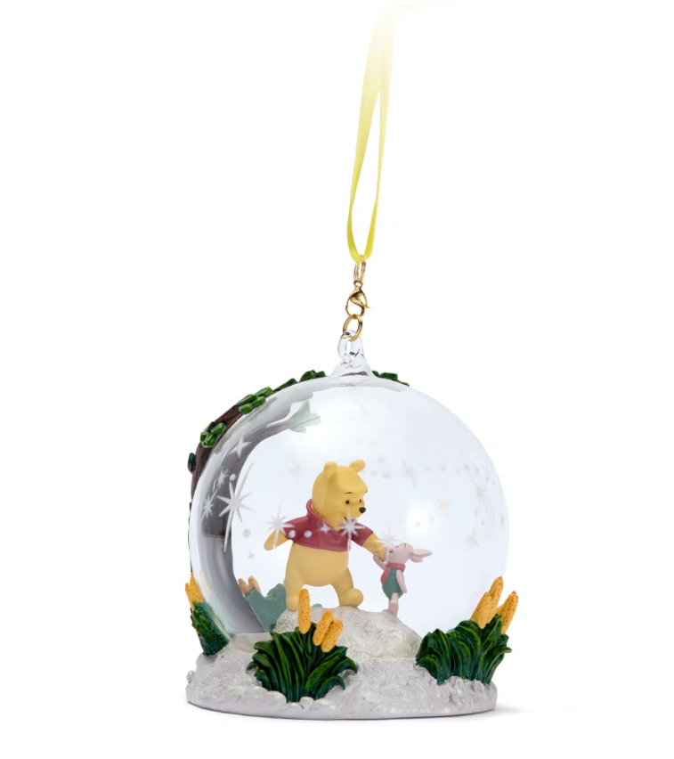 Kerstornament Winnie the Pooh en knorretje (Piglet) Sketchbook