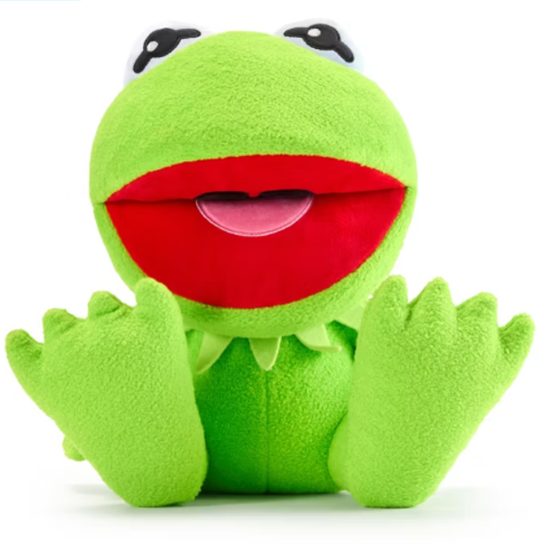 Knuffel Kermit Muppets bigfeet collectie