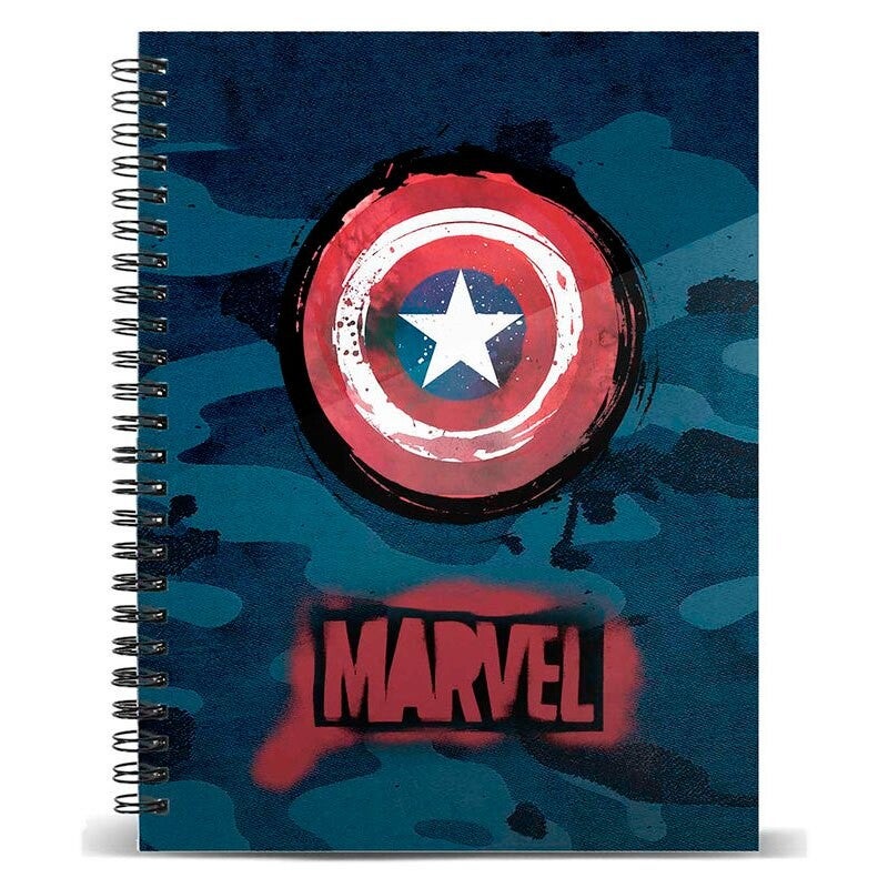 Notebook Avengers Captain America A4  LAASTE STUK