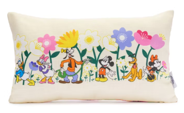 Kussen Mickey and friends flowers