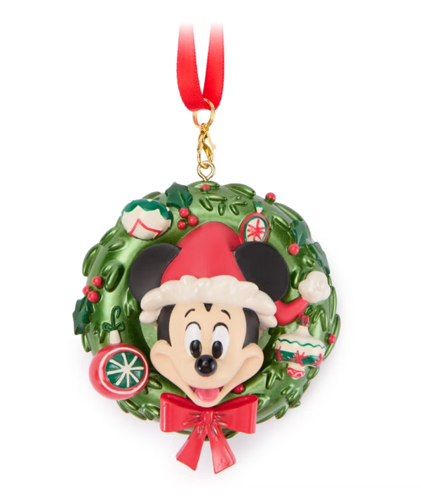 Kerstornament Mickey Mouse krans