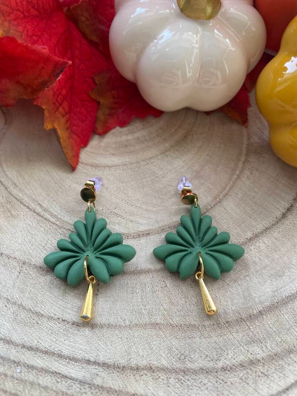 Mlle Automne - vert feuille