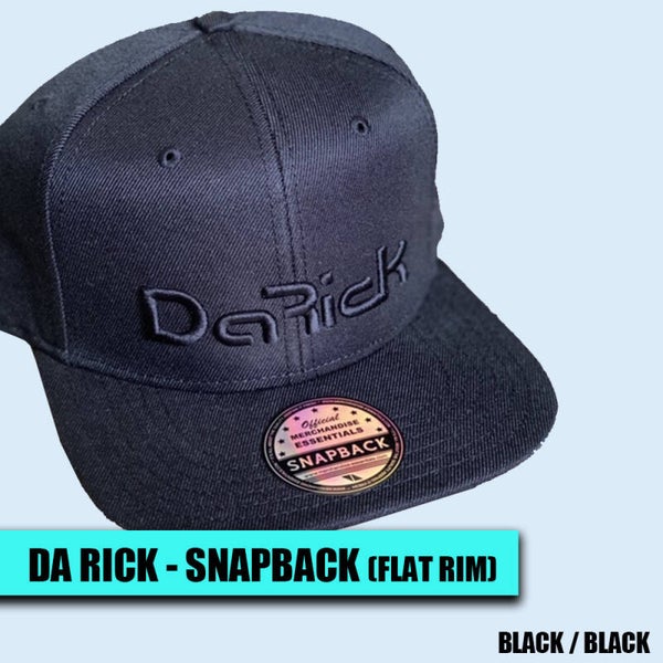 Da Rick - Snapback Cap (black / black)