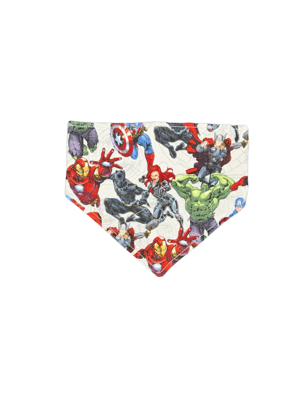 Scrunchie dog bandana Superhero Large