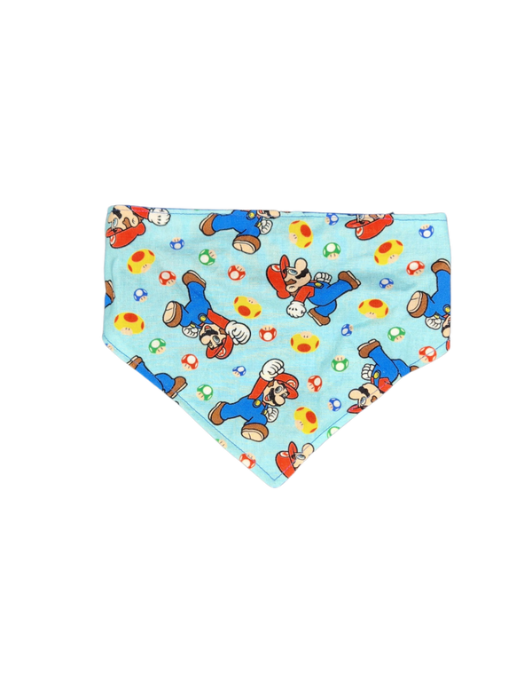 Scrunchie dog bandana Mario Small