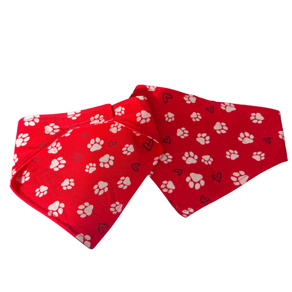 Velcro Closure Valentine Red Small