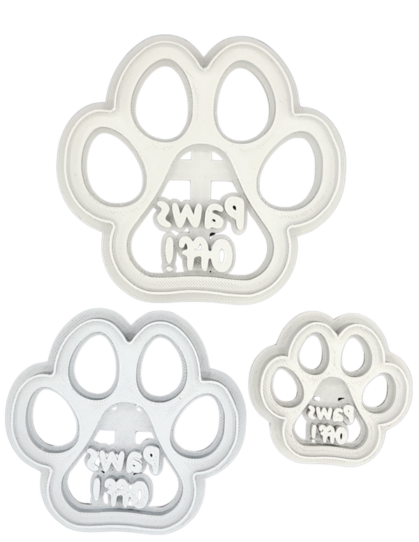 Paws Off Cookie Cutter Set of (3)