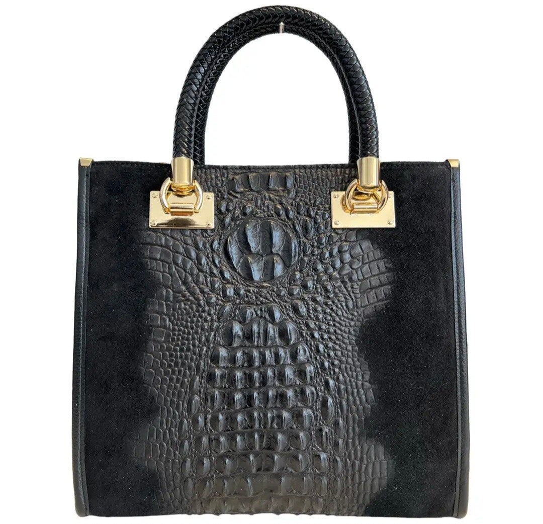 Sac à main imprimé noix de coco