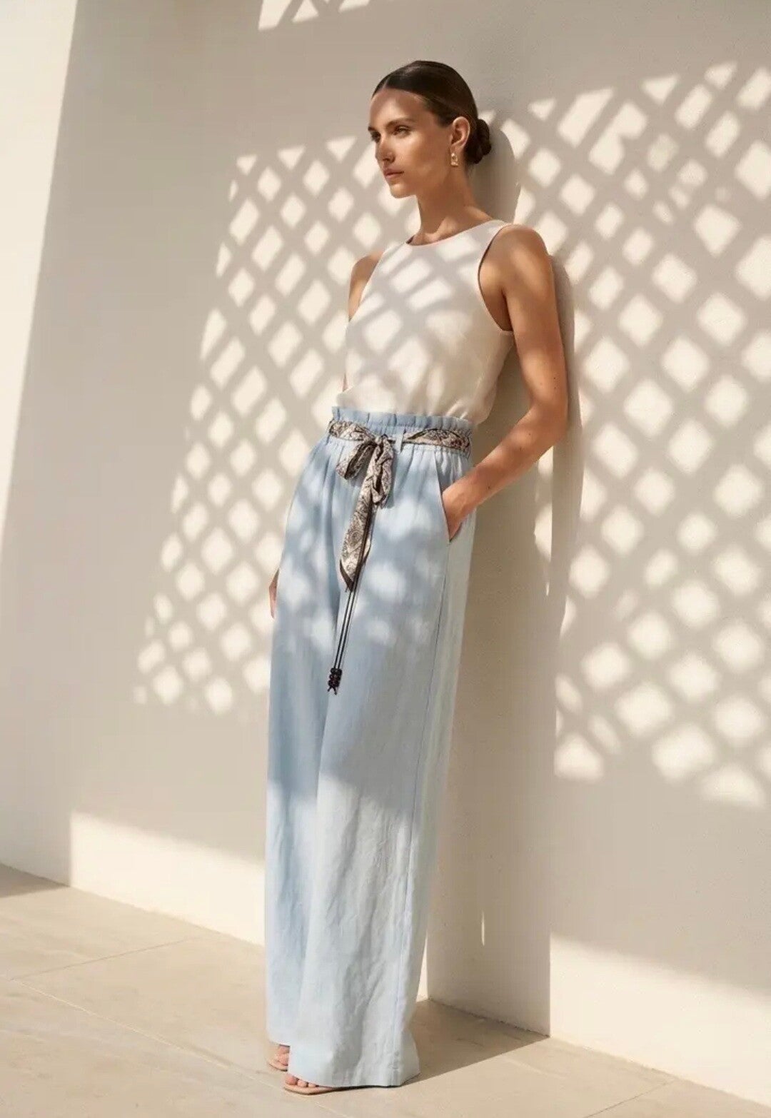 Pantalon ample et fluide