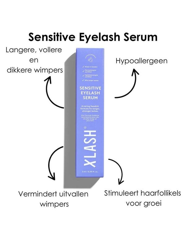 Xlash wimpergroeiserum sensitive