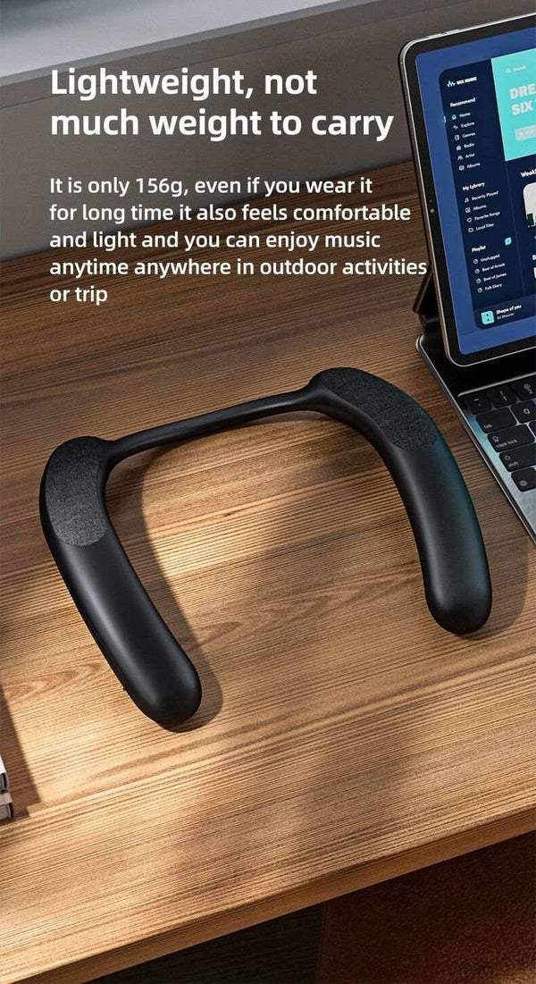 Bluetooth headphones shoulder earphones