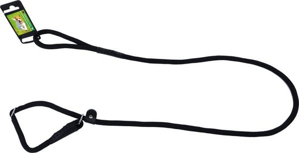 Retrieverlijn met dubbele stop nylon rond luxe 1.0 cm