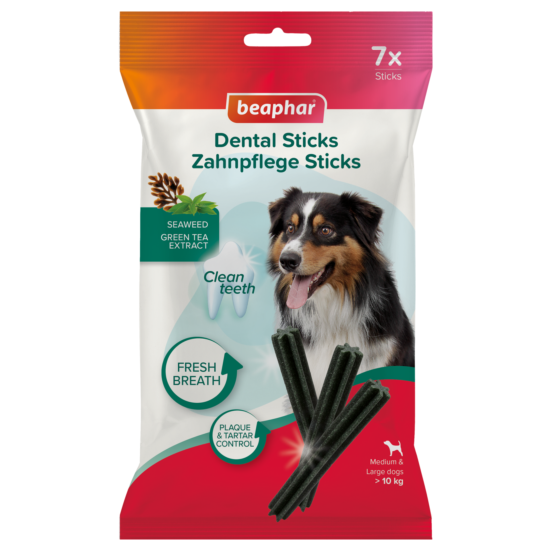 Beaphar Dental Sticks Medium & Large 7 st. hond vanaf 10kg