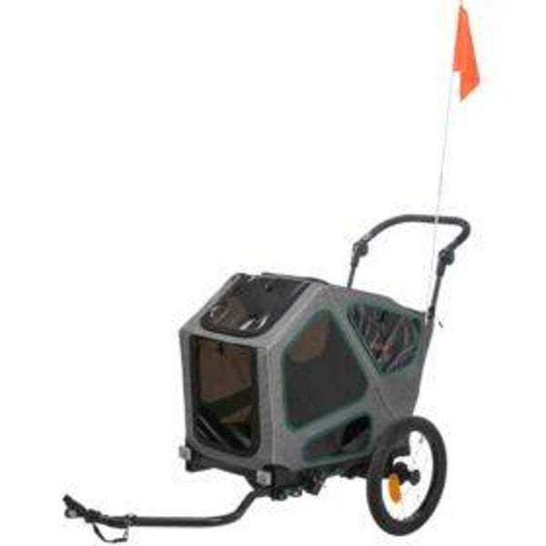 Trixie Fietskar voor grote honden, met vering