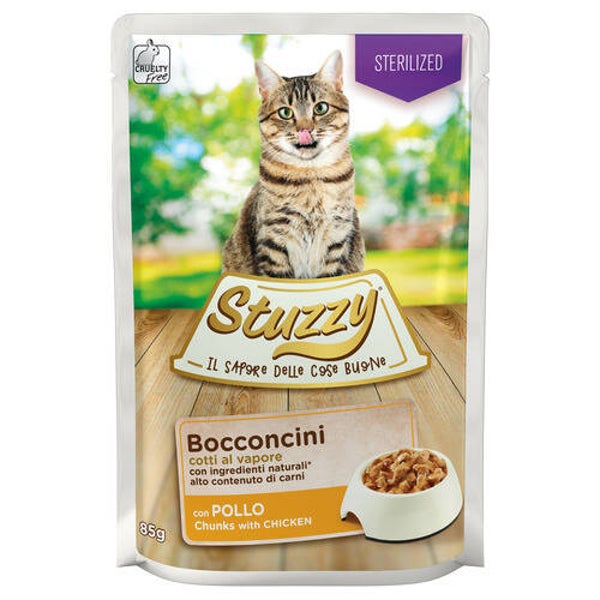 Stuzzy Pouch Bocconcini Sterilized 85 gr Kip
