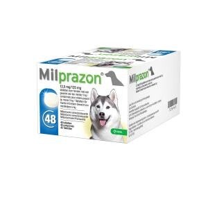 Milprazon hond groot 12,5mg/125mg 48tabl
