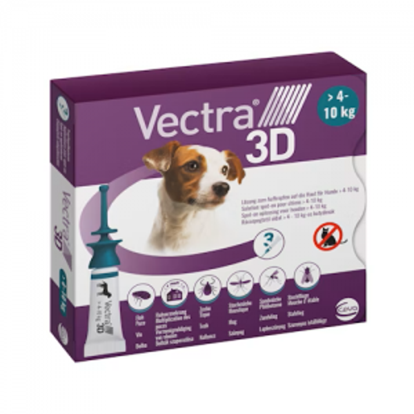 Vectra 3D Dog 4-10kg 3pip