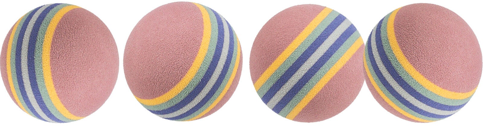 Trixie Set regenboogballen 4 st.  (4x)