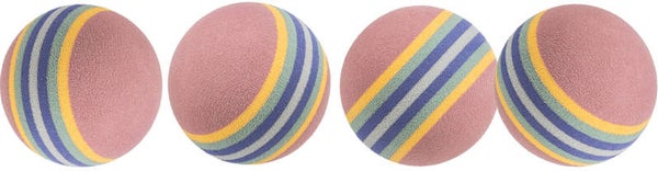 Trixie Set regenboogballen 4 st.  (4x)