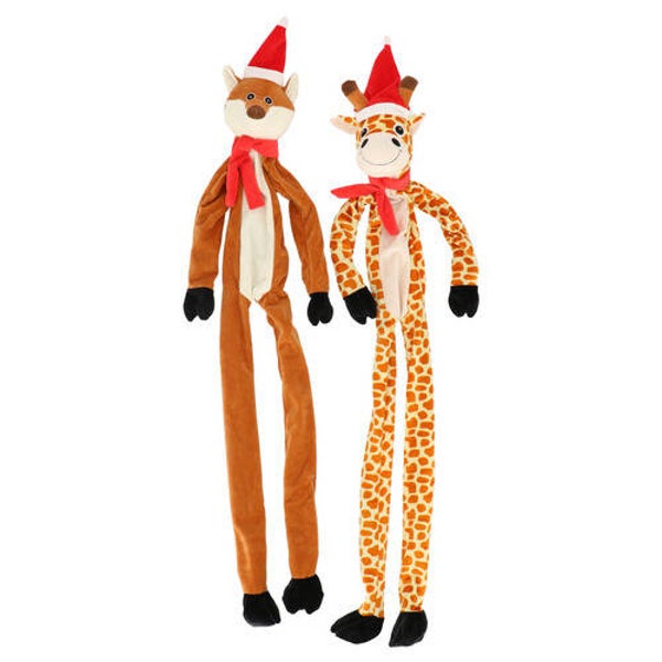Hondenspeelgoed kerst XL dieren 20x14x103 cm
