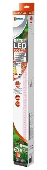 SuperFish Retro Led Color T8&JT5 45CM/15W