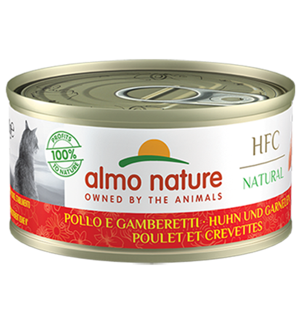 Almo Natural 70 Kip/ garnalen