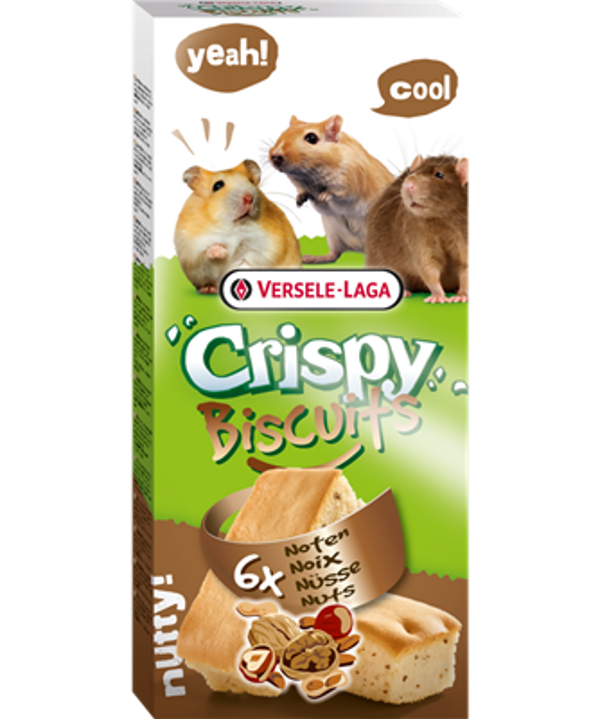 Versele-Laga Crispy Biscuit knaagdier noten