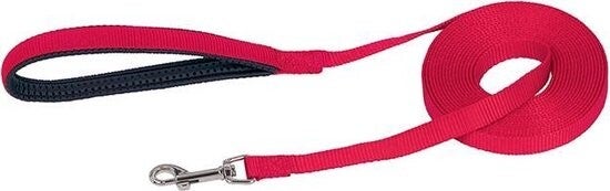 Nobby Sleeplijn plat rood 15 meter