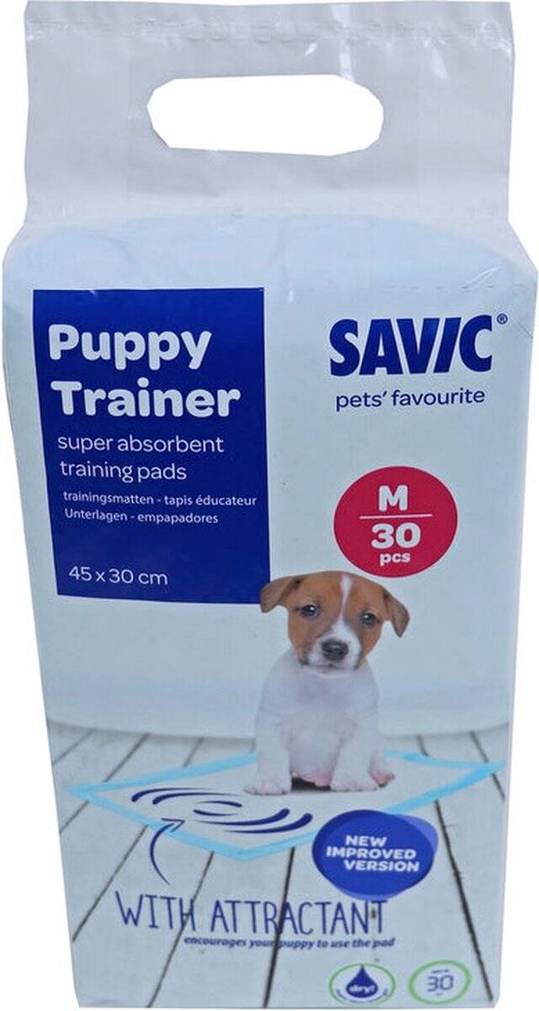 Savic Puppy Trainer Navulpads Medium  45cm x 30cm 30 Navulpads
