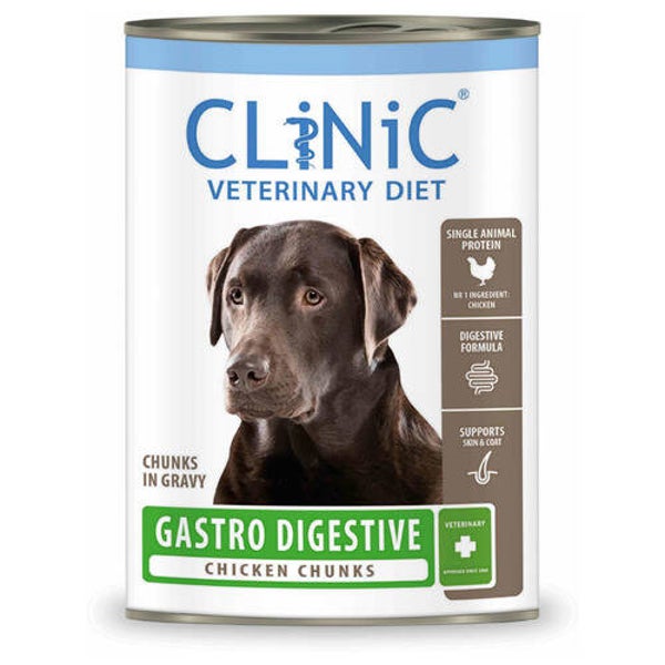 CliNiC Veterinary Diet dog gastro digestive chicken chunks 415gr