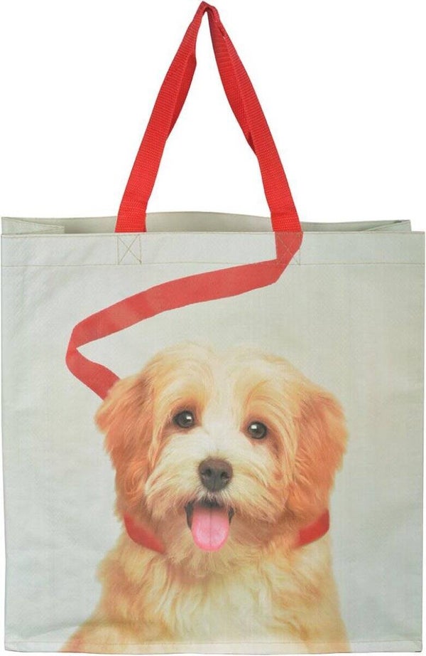 Boodschappentas hond