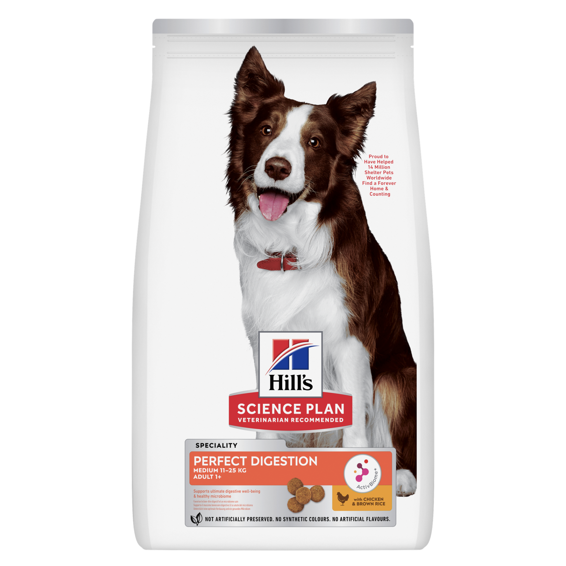 Perfect Digestion Medium Adult Hondenvoer met Kip & Bruine Rijst