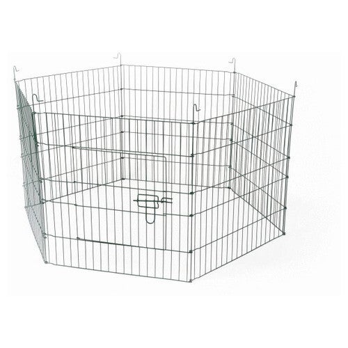 Konijnenren metaal zwart