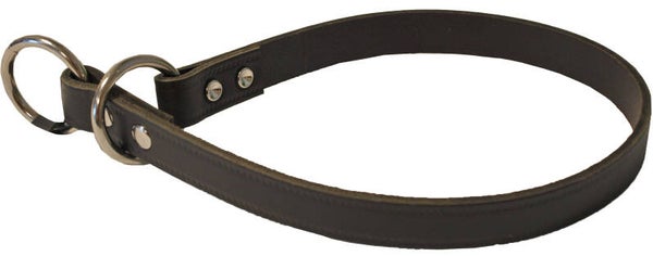 Correctie halsband Donkerbruin 16 mm/ 40 cm