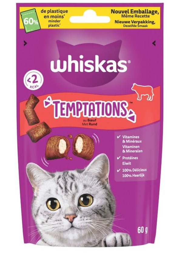 Whiskas Temptations Rund